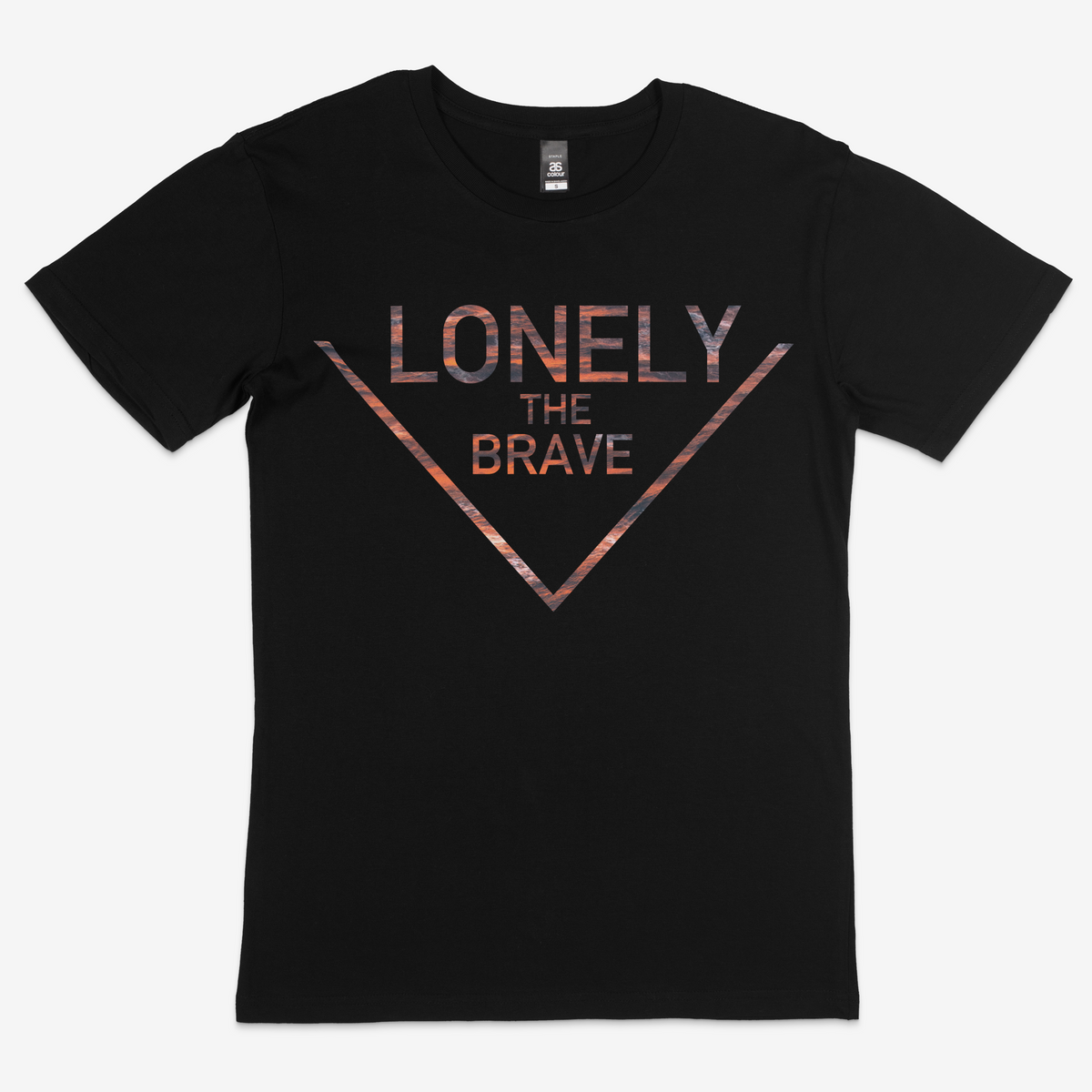 Waves logo – Black T-shirt