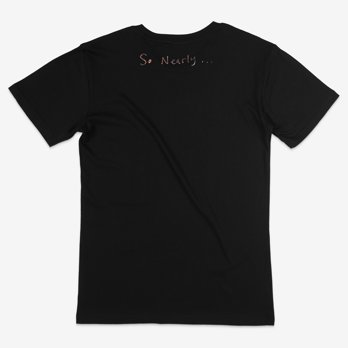 Waves logo – Black T-shirt