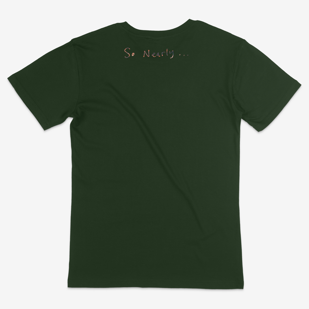 Waves logo – Forest Green T-shirt